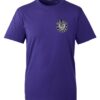 STITCHED COORDINATES LOGO TEE – Purple