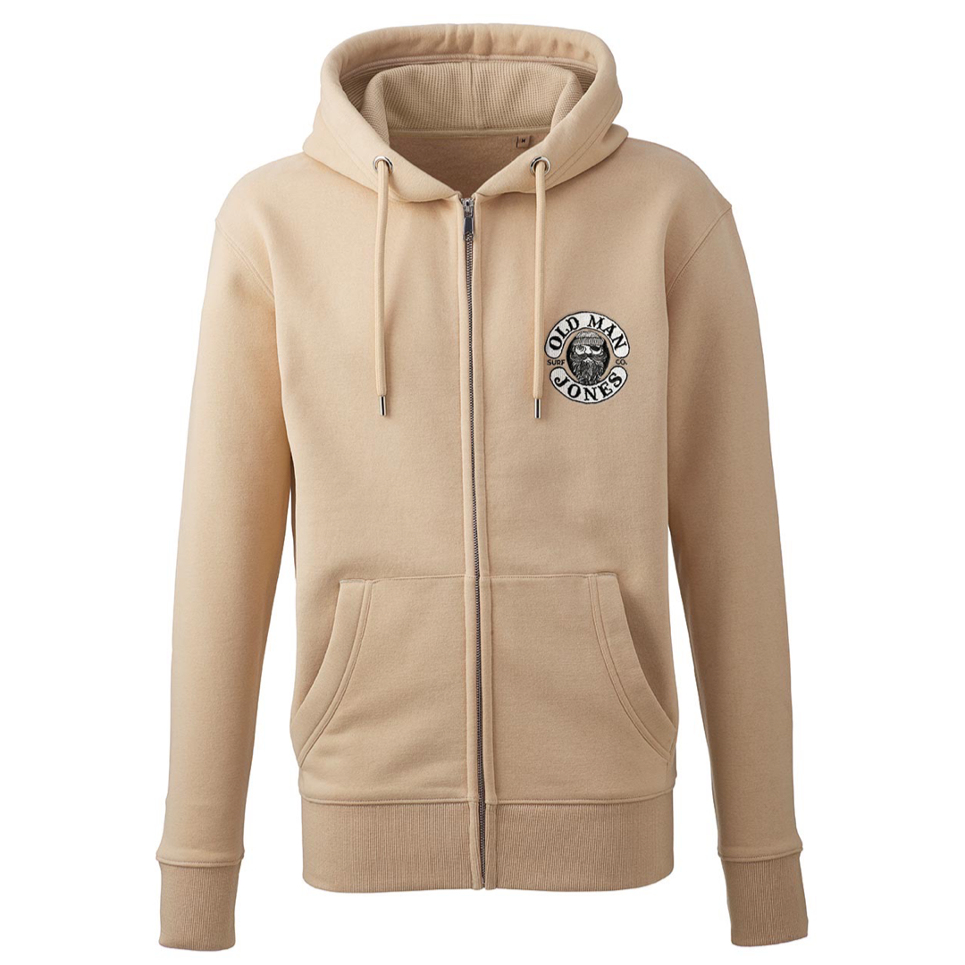 Stitched Logo - Desert Sand - Zip up