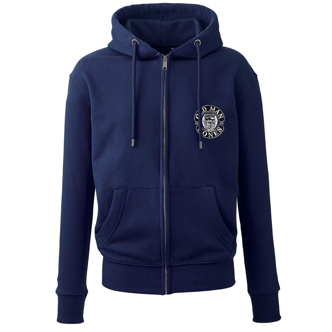 Stitched Logo - Navy - Zip up