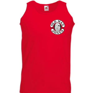 Lightweight Sports Vest Small Logo - Red