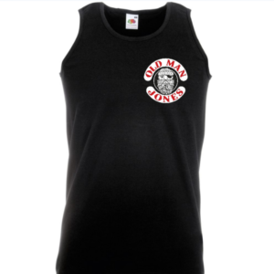 Lightweight Sports Vest Small Logo - Black