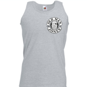 Lightweight Sports Vest Small Logo - Heather Grey