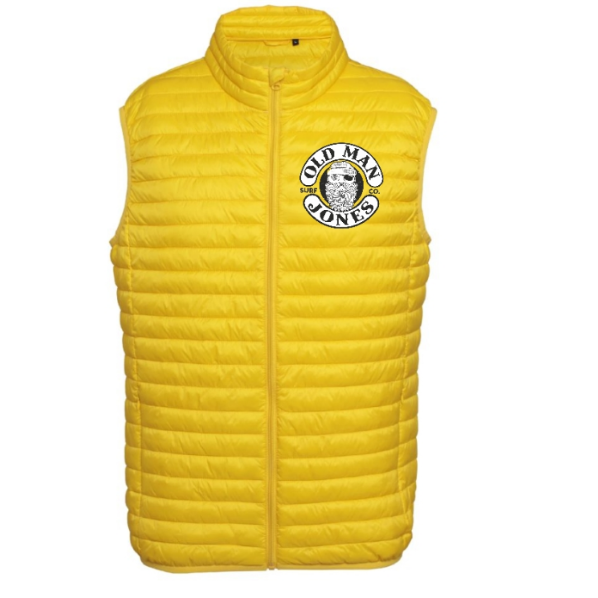 Fineline padded gilet - Yellow