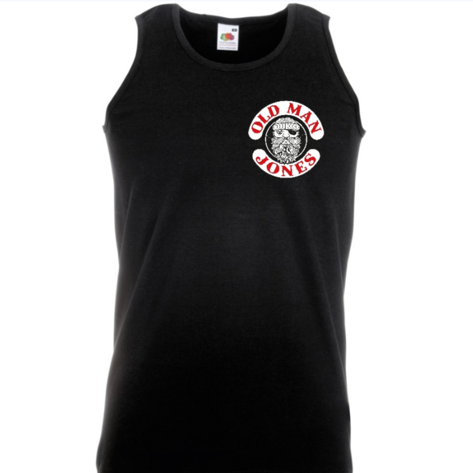 Lightweight Sports Vest Small Logo - Black
