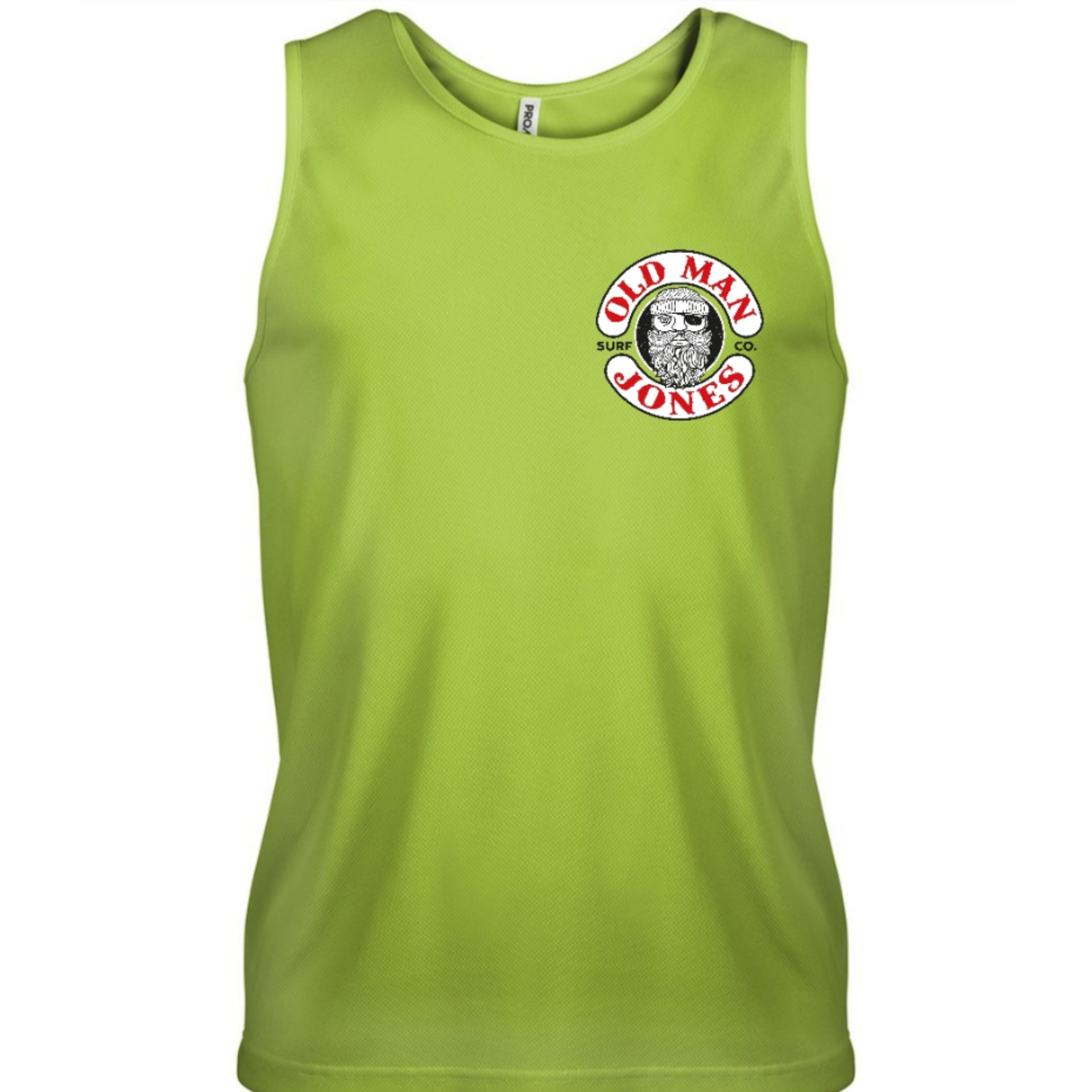 Cooltech Quick Drying Sports Vest - Lime