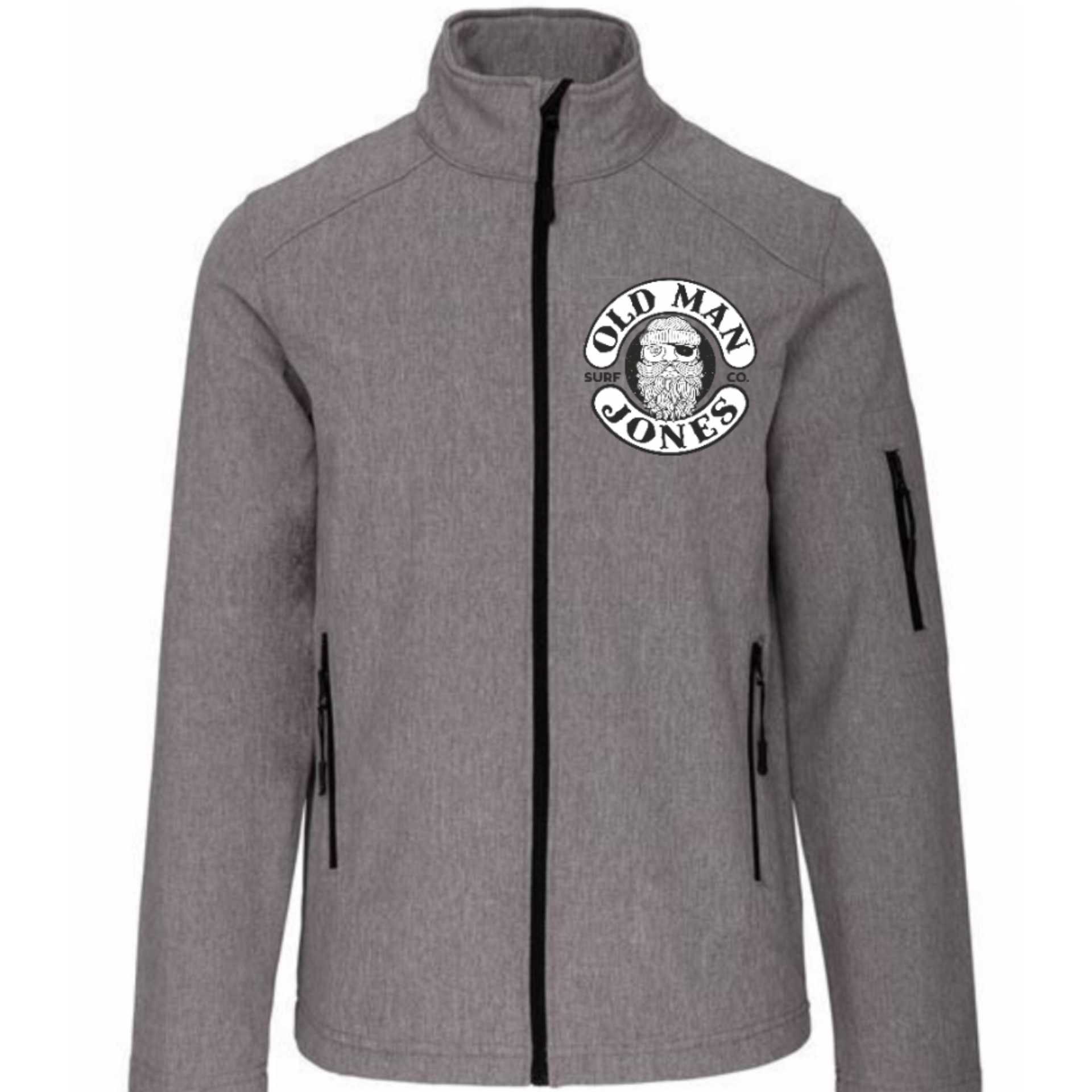 Soft Shell Jacket - Triple Layered -Marl Grey