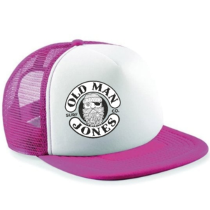 Vintage Trucker Snapback - Fuchsia
