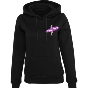 Miss Jones Stitched Logo - Black - 100% Organic