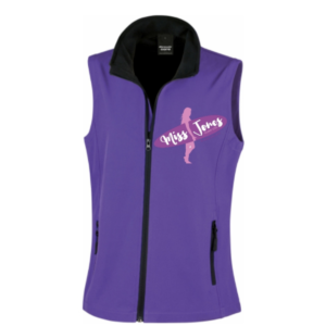 Miss Jones - Softshell Bodywarmer - Purple