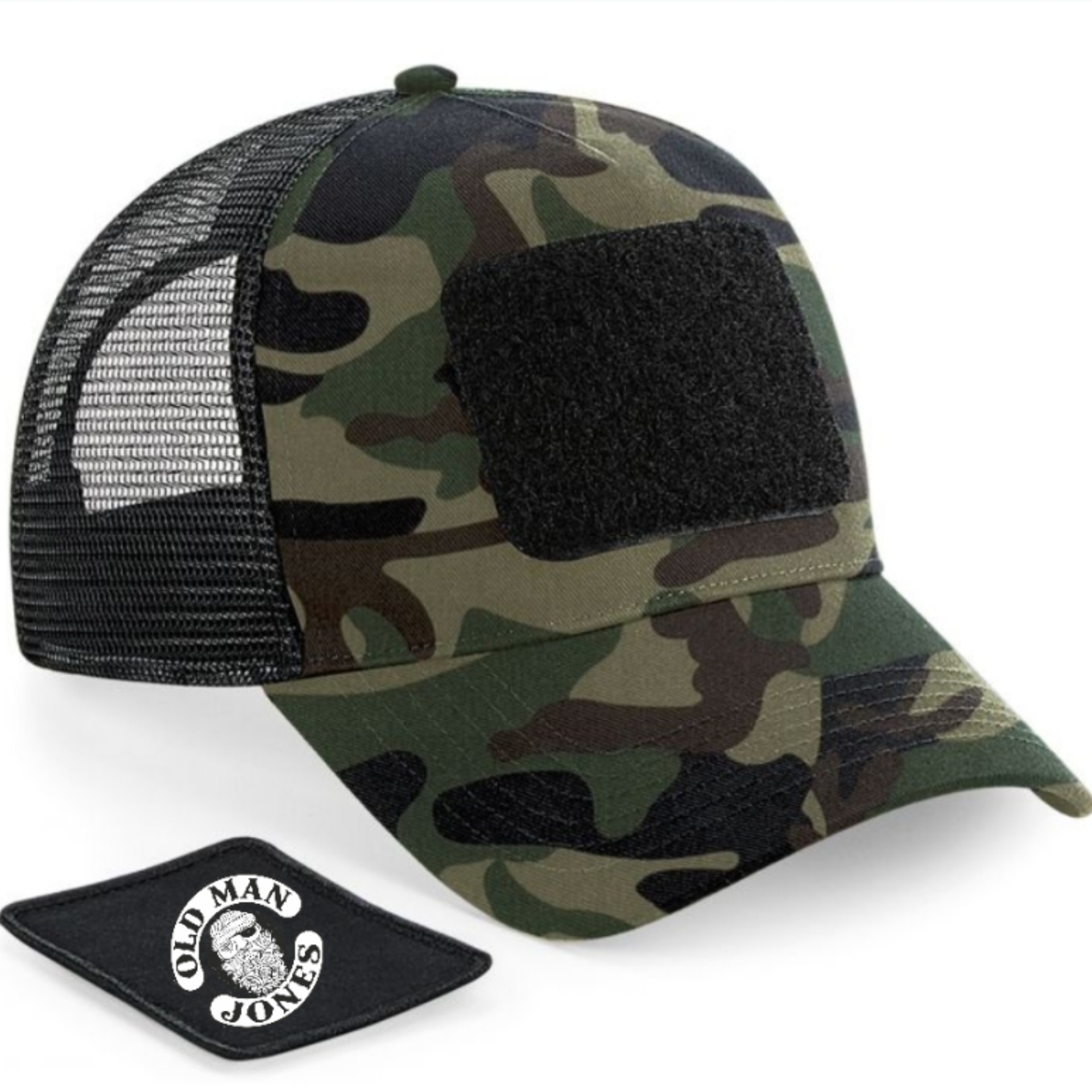 Patch Trucker Snapback - Jungle Camo