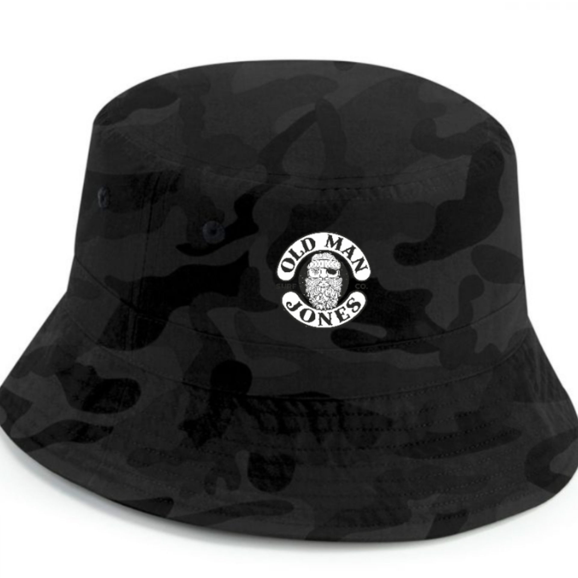 Recycled polyester Bucket Hat - Midnight Camo