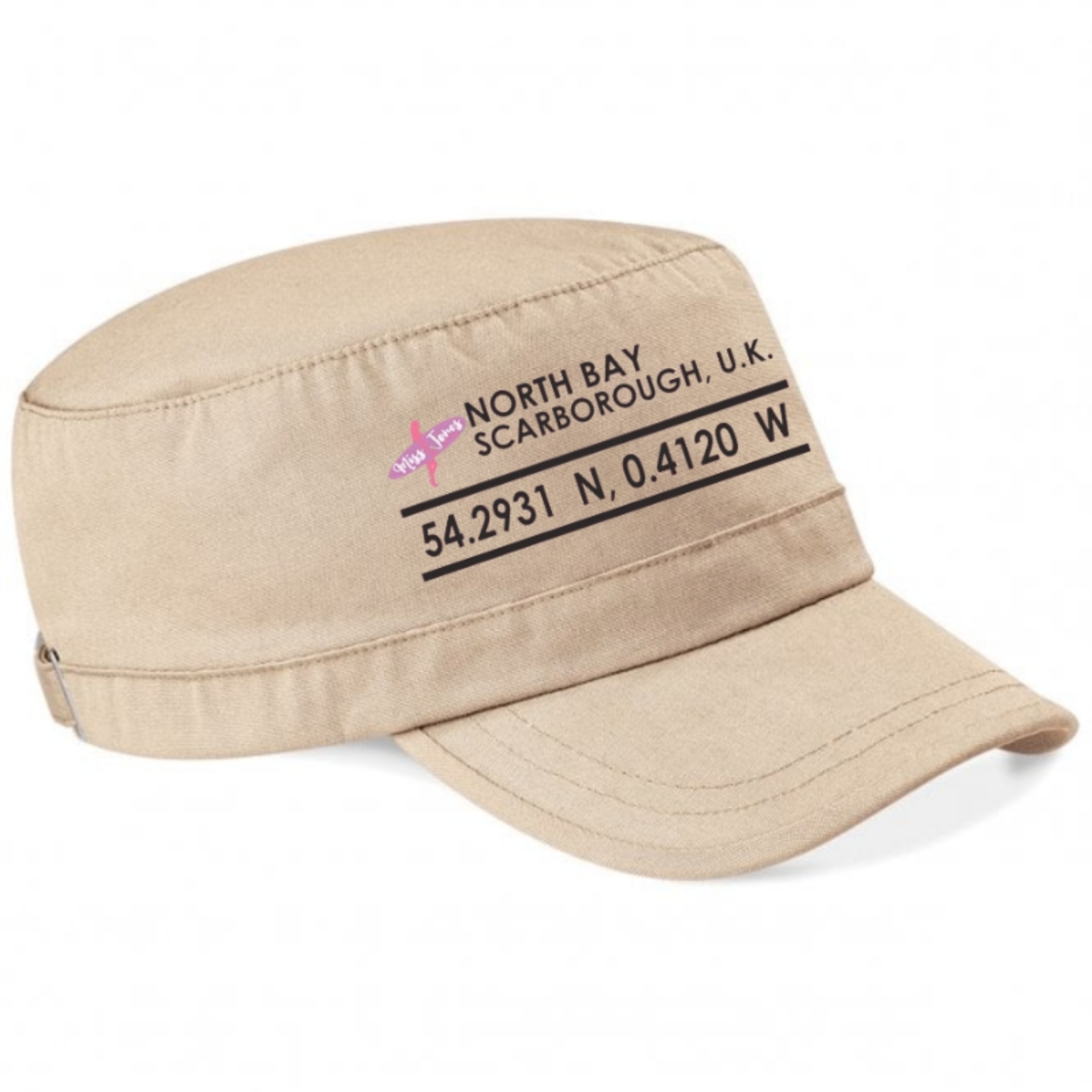 Miss Jones - Army Cap - Pebble