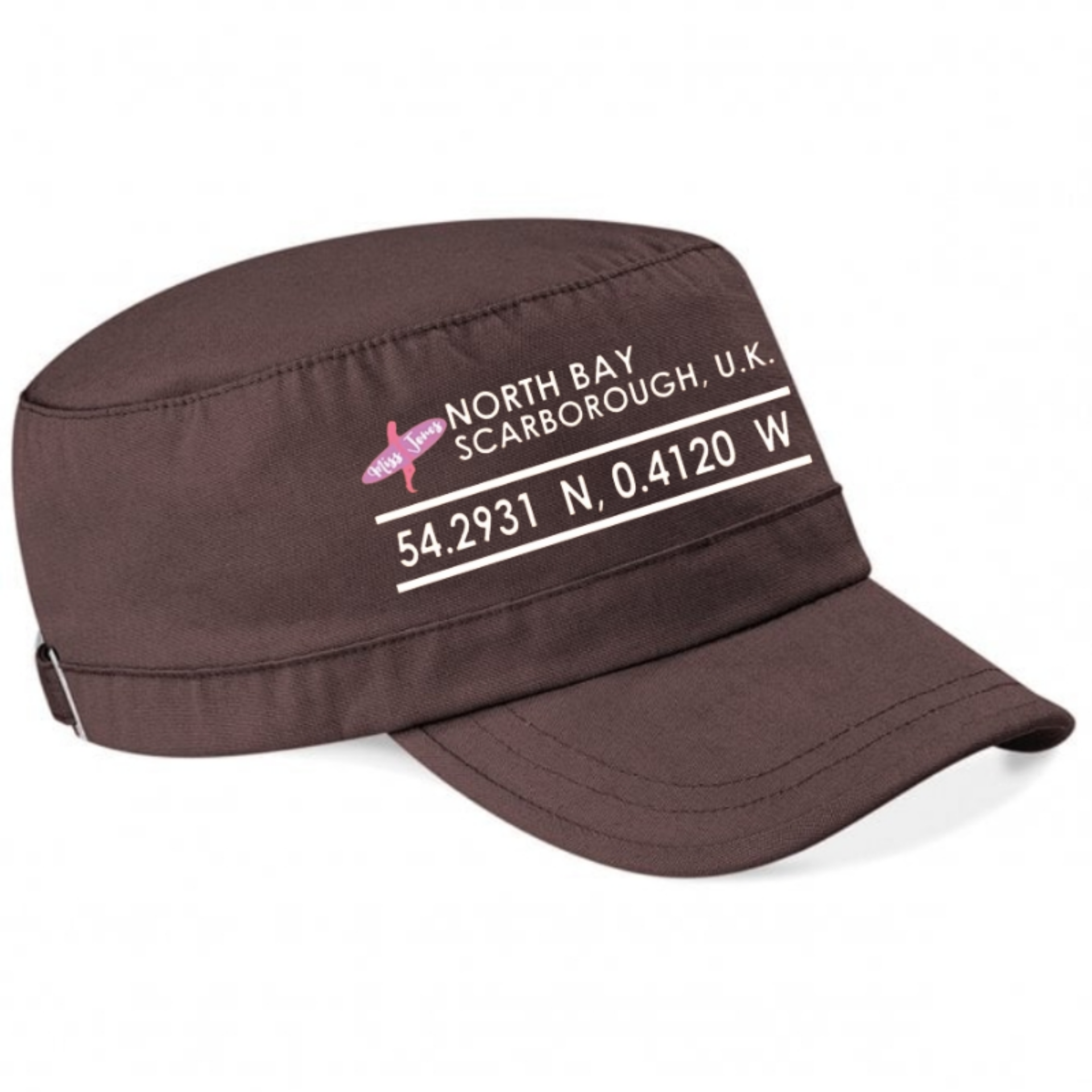 Miss Jones - Army Cap - Chocolate