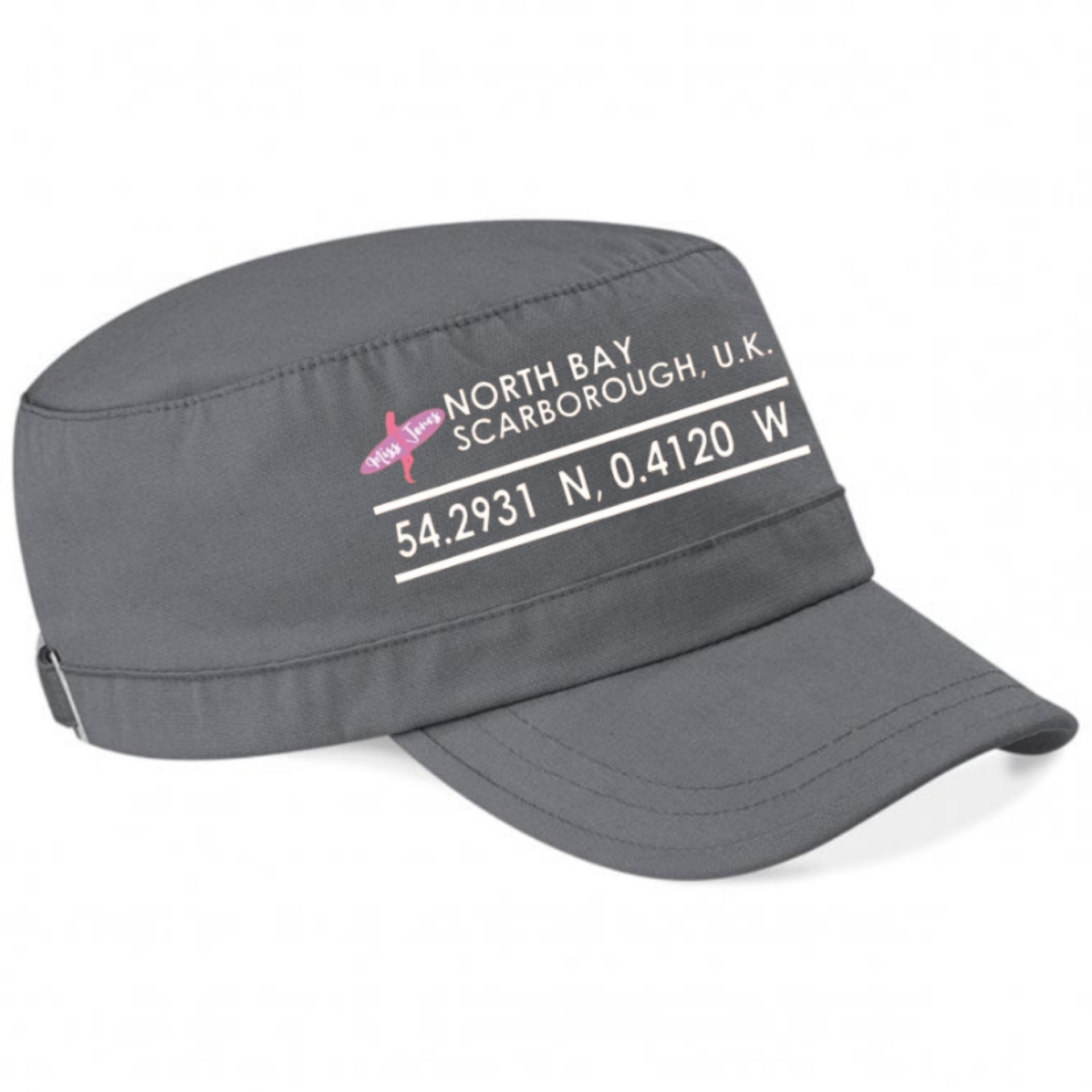Miss Jones - Army Cap - Graphite Gray