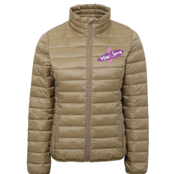 Miss Jones - Terrain Padded Jacket - Khaki