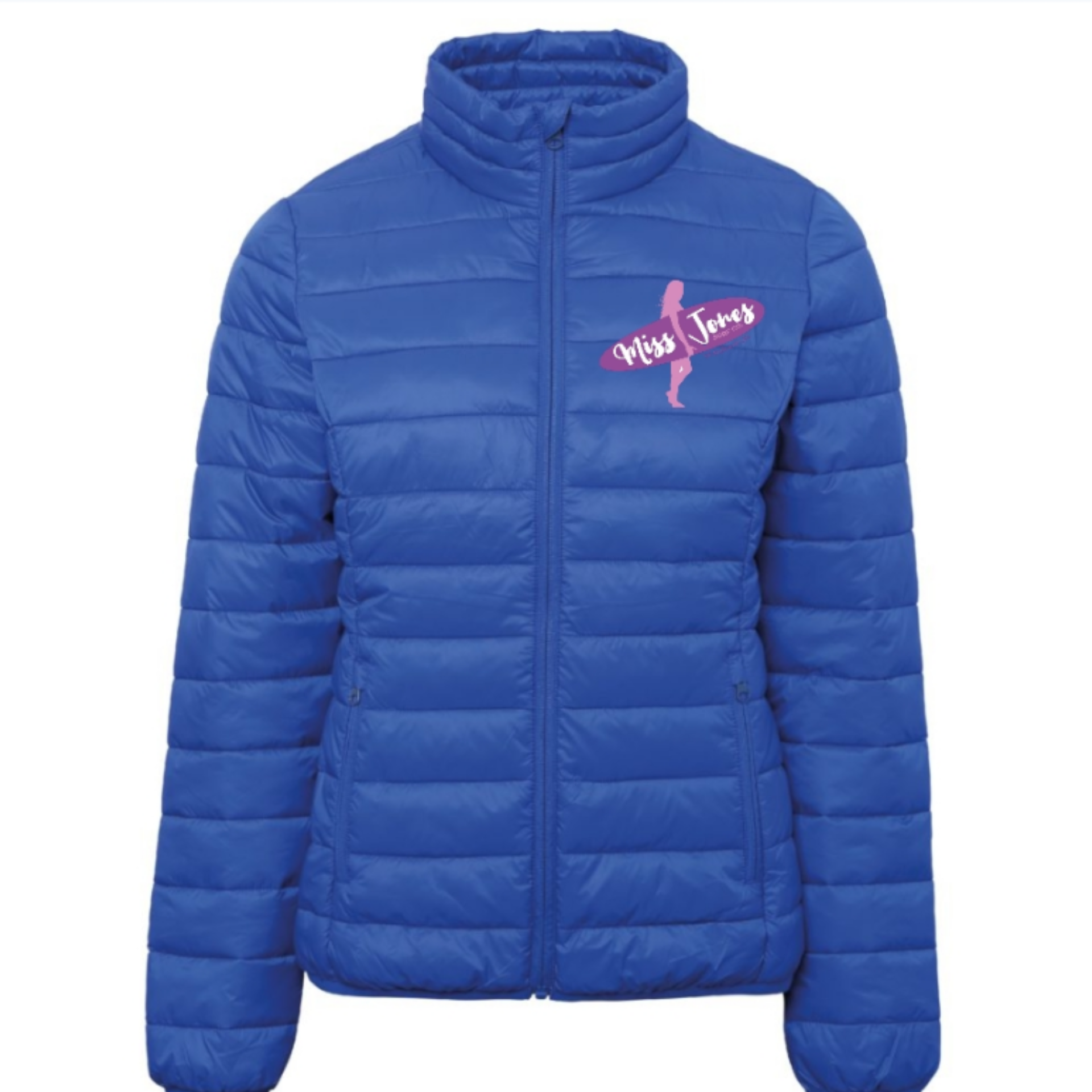 Miss Jones - Terrain Padded Jacket - Royal