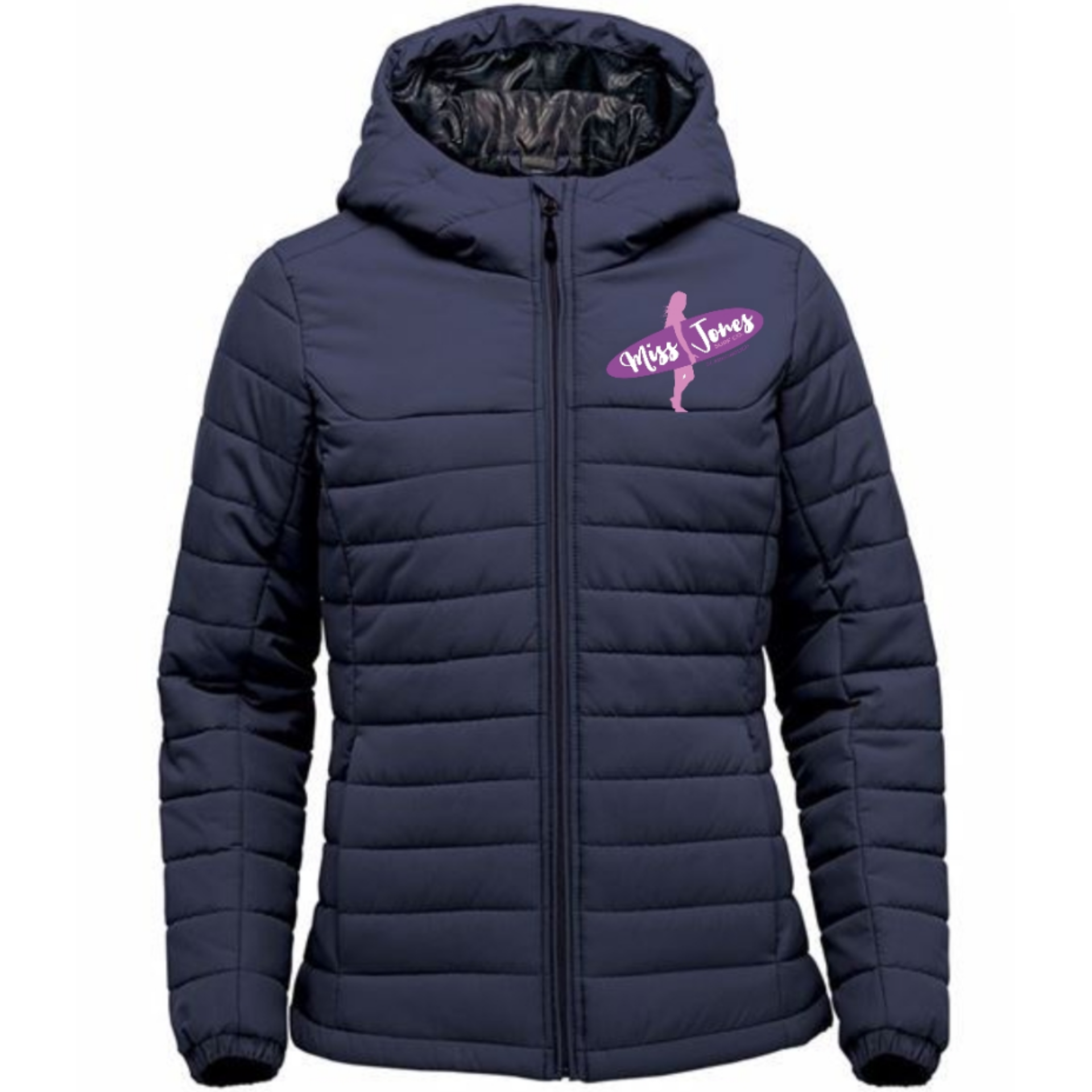 Miss Jones - Nautilus Quilted Jacket - Navy