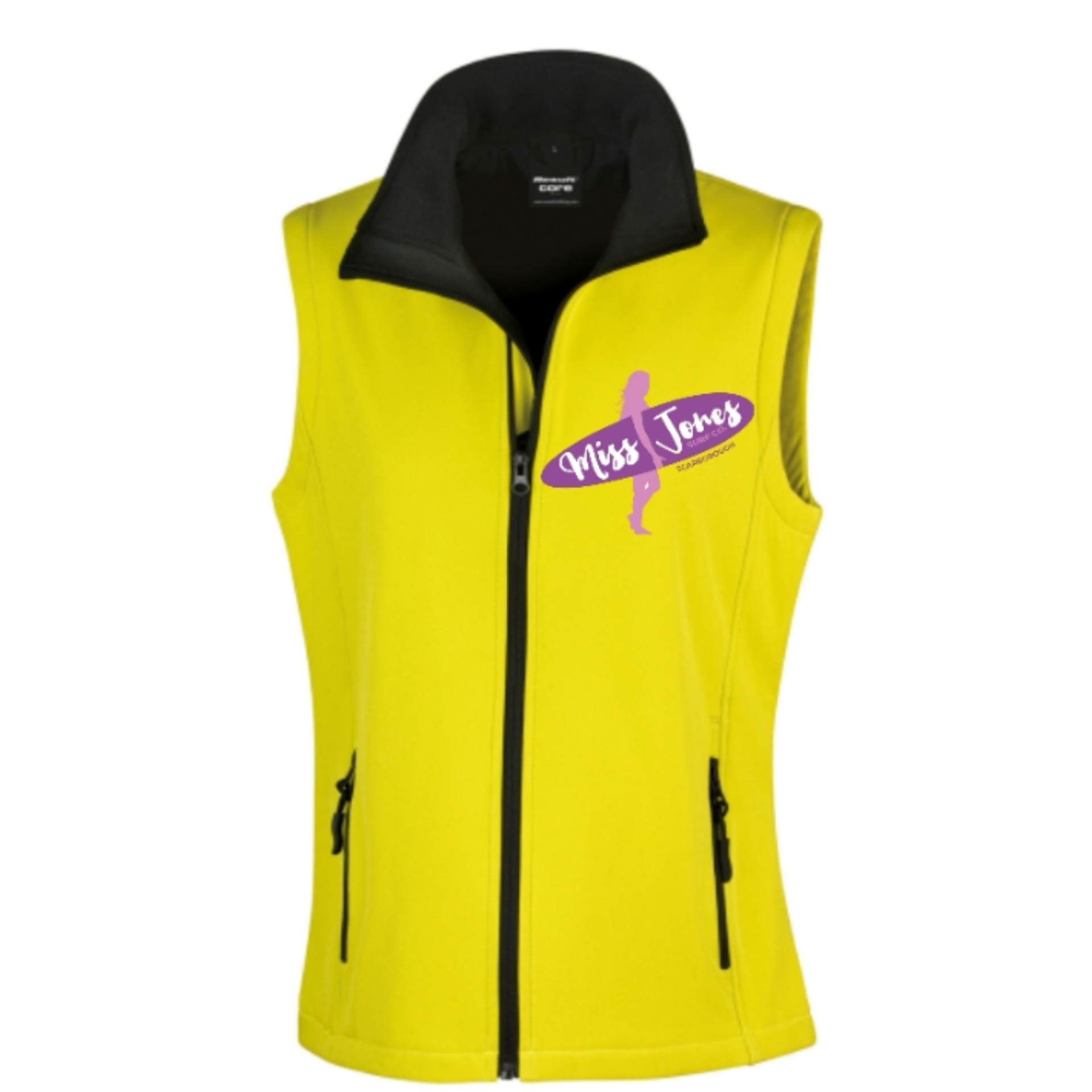 Miss Jones - Softshell Bodywarmer - Yellow