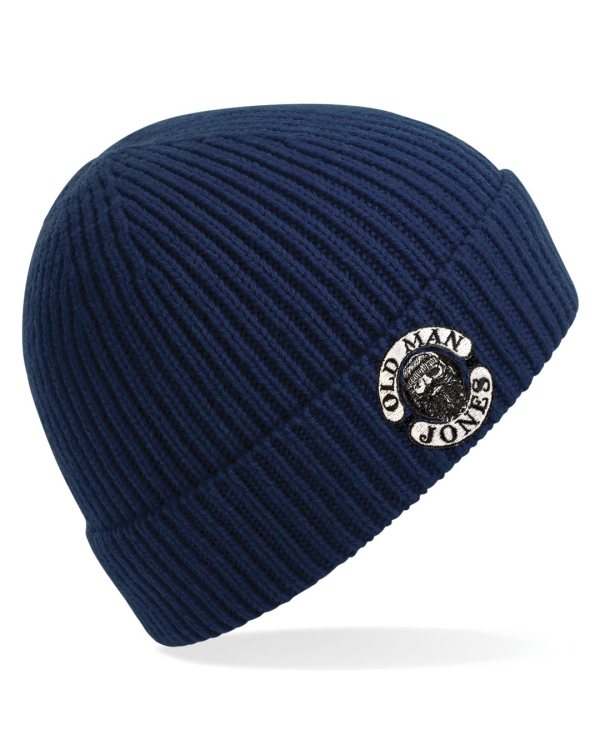 Chunky adult Ribbed Beanie - Oxford Navy