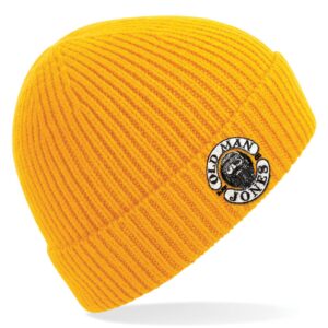 Chunky adult Ribbed Beanie - Sun Yellow