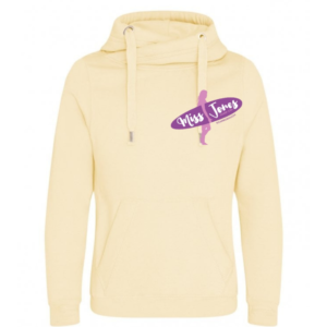 Miss Jones Stitched Logo - Vanilla Milkshake - Cross Hood
