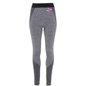Miss Jones - 3D Fit Seamless Sports Leggings - Charcoal