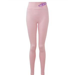 Miss Jones - Recycled Seamless Flex Leggings  - Light Pink Melange