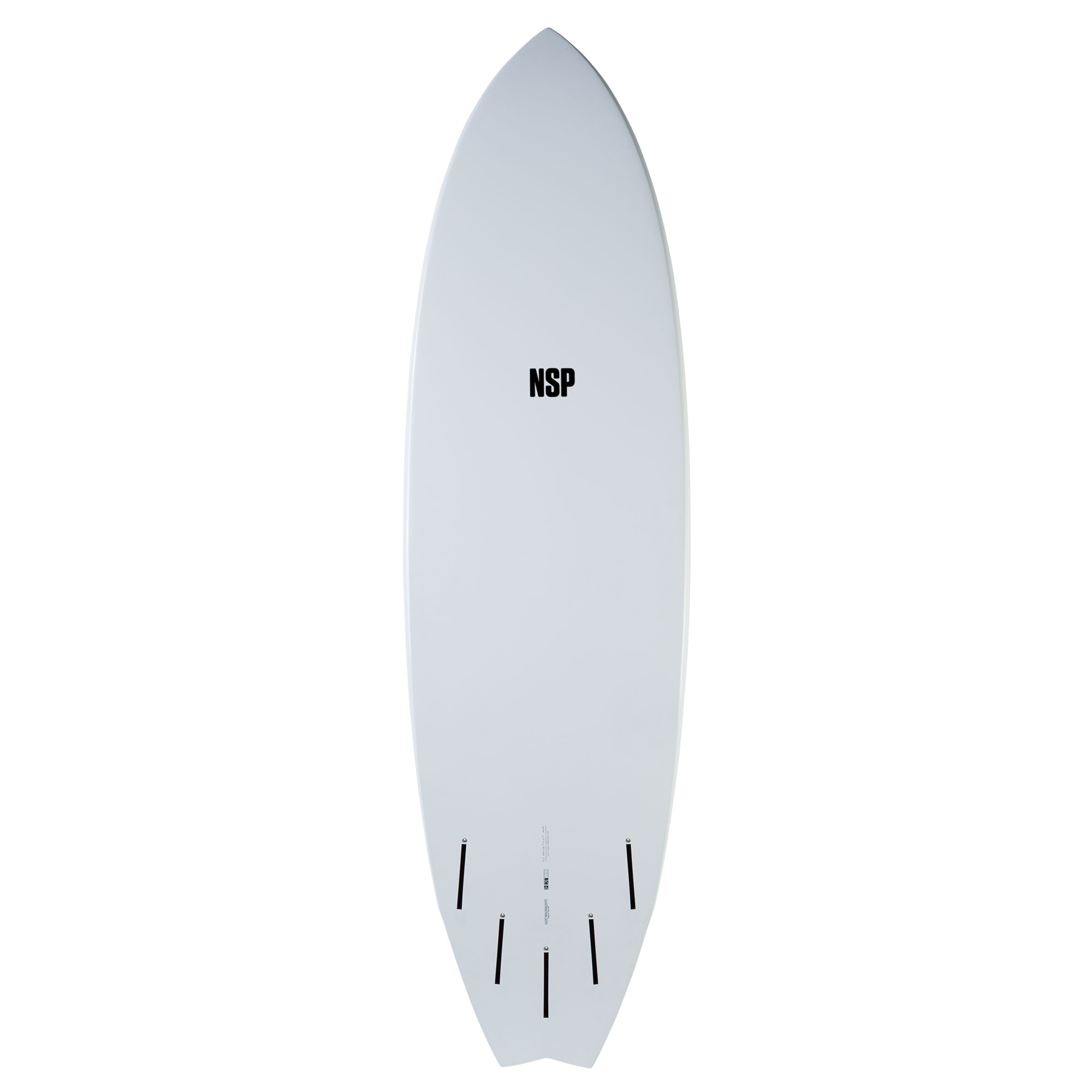 NSP / ELEMENTS FISH / QUAD Fin Surfboard / 6'8 - Image 3
