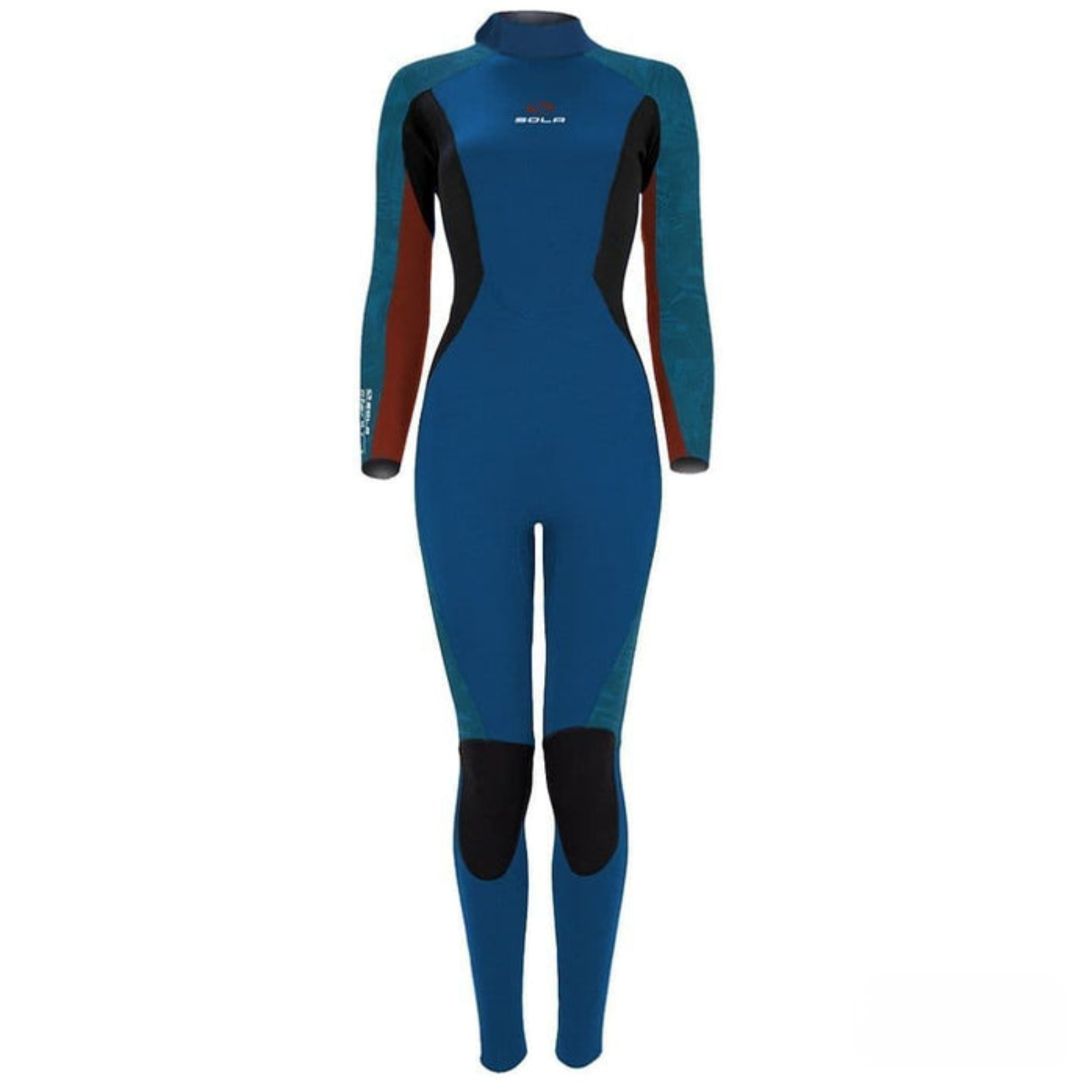 Sola / Star / 5-4mm / Back Zip / Blue Palm