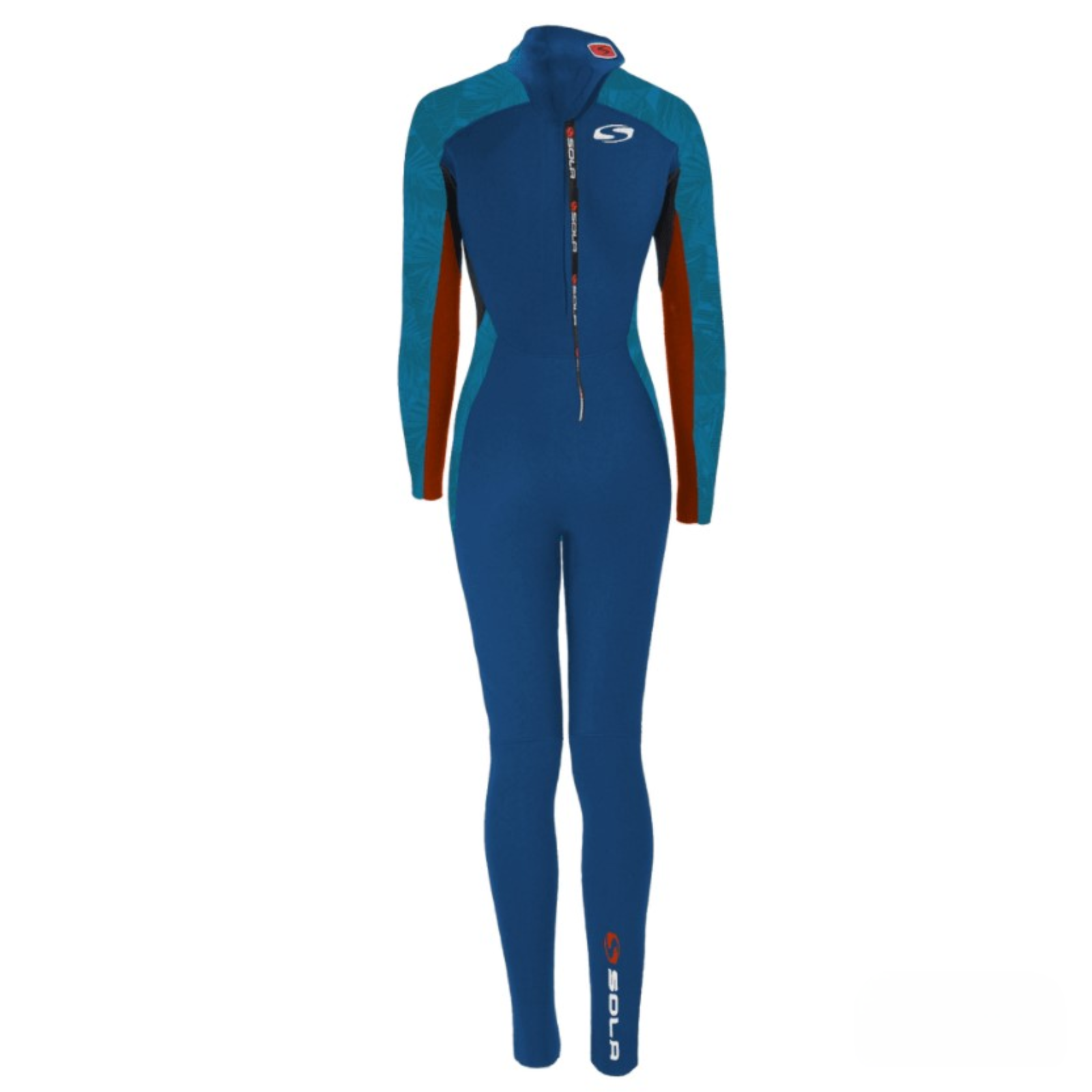 Sola / Star / 5-4mm / Back Zip / Blue Palm - Image 2
