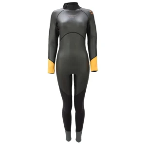Sola / Open Water / 3-2mm / Back Zip / Black / Yellow