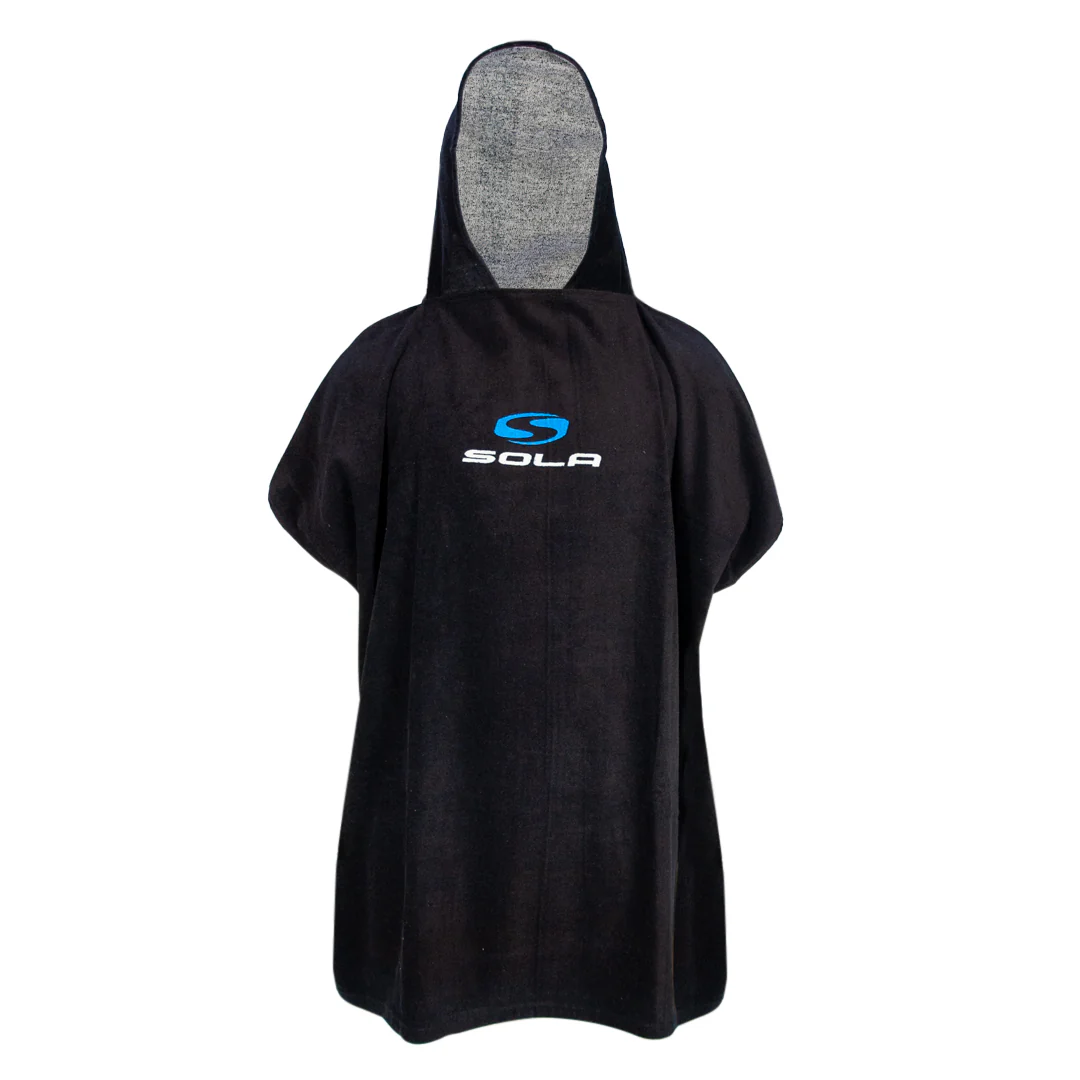 SOLA / CHANGING PONCHO / ADULT / BLACK